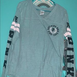 v neck crew sweatshirt